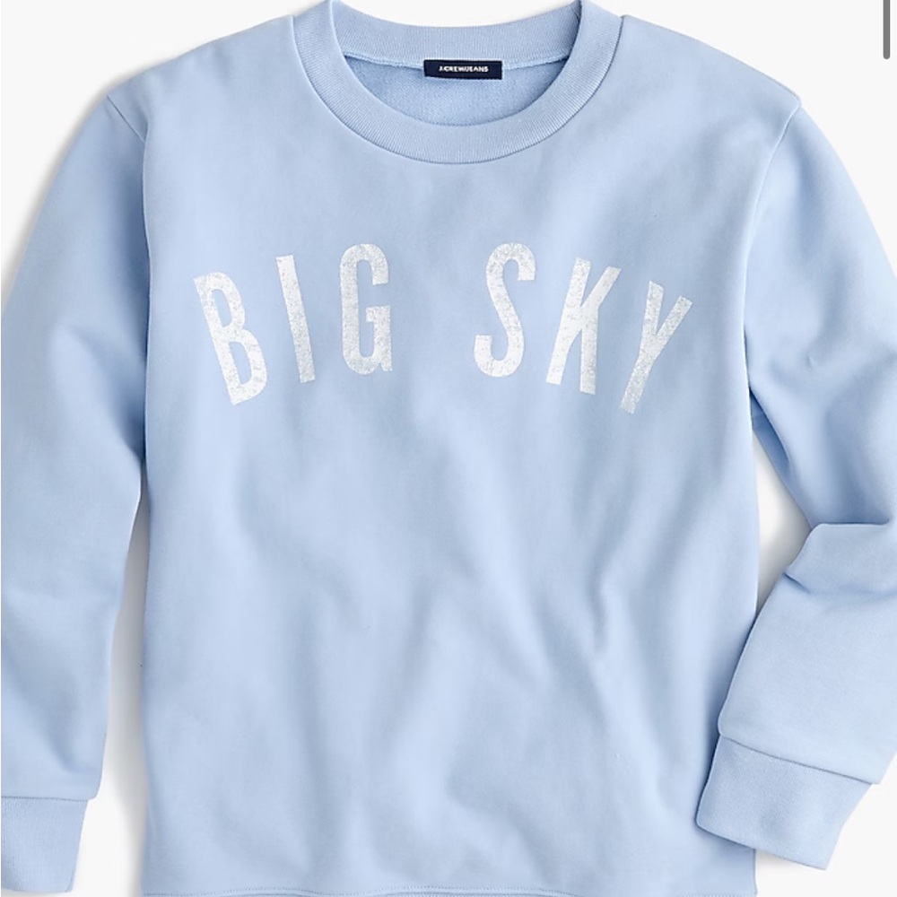 J. Crew Big Sky crewneck